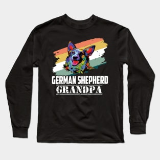 German Shepherd Grandpa Long Sleeve T-Shirt